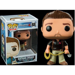 Immagine di Funko POP! Games Uncharted - Nathan Drake Naughty Dog logo shirt Vinyl Figure 10cm limited