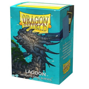 Immagine di Dragon Shield Dual Matte Sleeves - Lagoon 'Saras' (100 Sleeves)