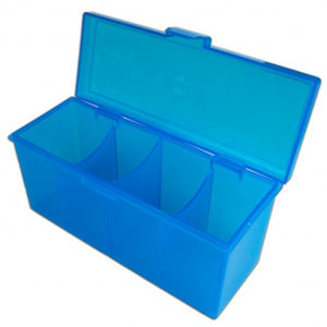 Immagine di Blackfire 4-Compartment Storage Box - Blue