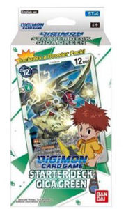 Immagine di Digimon Card Game ST-4 Starter Deck Giga Green (6 DECK)