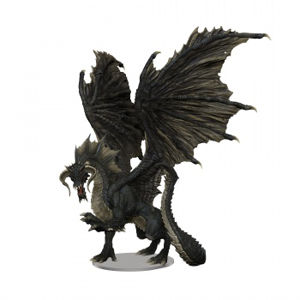 Immagine di D&D Icons of the Realms: Adult Black Dragon Premium Figure