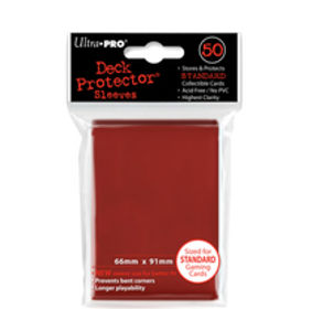 Immagine di DECK PROTECTOR STANDARD ROSSO (50)