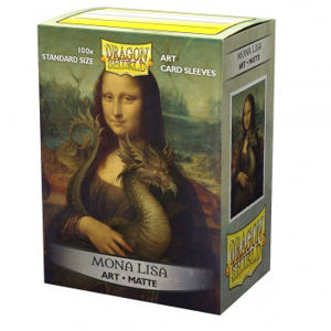 Immagine di Dragon Shield Matte Art Sleeves - Mona Lisa (100 Sleeves)