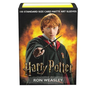 Immagine di Dragon Shield Matte Art Sleeves - WizardingWorld - Ron Weasley (100 Sleeves)