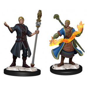 Immagine di D&D Nolzur's Marvelous Miniatures: Half-Elf Wizard Male (2 Units)