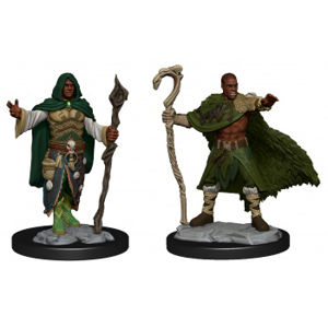 Immagine di D&D Nolzur's Marvelous Miniatures: Human Druid Male (2 Units)