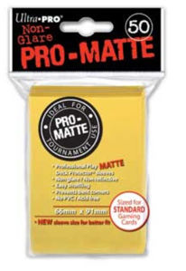 Immagine di DECK PROTECTOR PRO MATTE YELLOW (50)