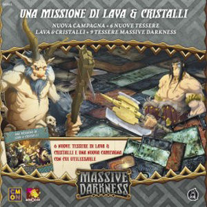 Immagine di Massive Darkness - Una Missione di Lava e Cristalli Tiles Set