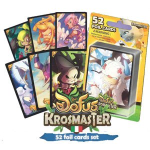 Immagine di KROSMASTER DOFUS SET 52 CARTE METALLIZZATE