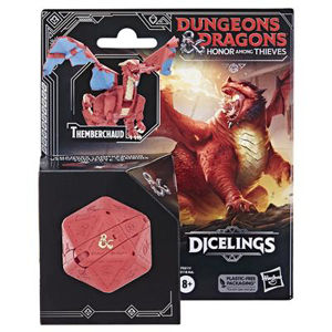 Immagine di DUNGEONS & DRAGONS HONOR AMONG THIEVES D&D DICELINGS RED DRAGON