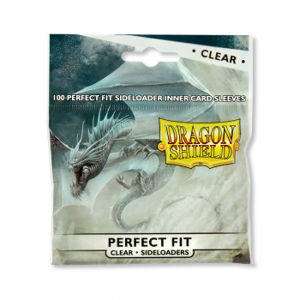 Immagine di Dragon Shield Standard Perfect Fit Sideloading Sleeves - Clear/Clear (100 Sleeves)