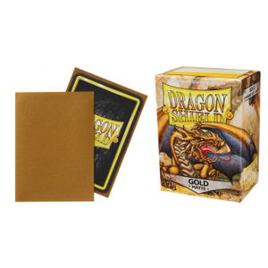 Immagine di Dragon Shield Standard Sleeves - Matte Gold (100)