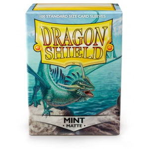 Immagine di Dragon Shield Standard Sleeves - Matte Mint (100 Sleeves)