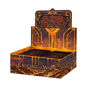 Immagine di Flesh & Blood TCG - Crucible of War Unlimited Booster Display (24 Packs) - EN