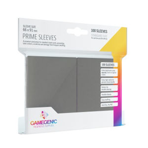 Immagine di Gamegenic - Prime Sleeves Gray (100)