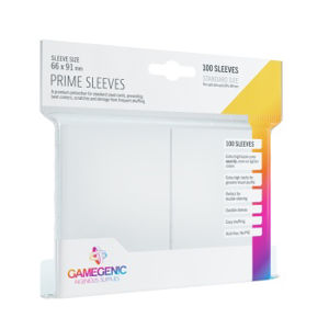 Immagine di Gamegenic - Prime Sleeves White (100)