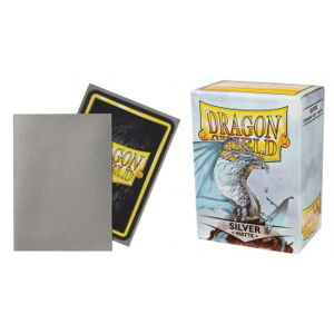 Immagine di Dragon Shield Standard Sleeves - Matte Silver (100)