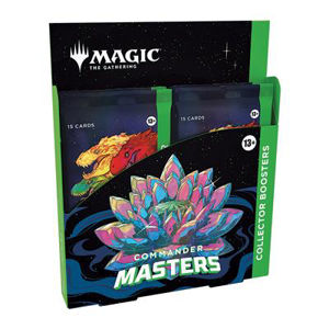 Immagine di MTG - COMMANDER MASTERS COLLECTOR BOOSTER DISPLAY (4 PACKS) - JP