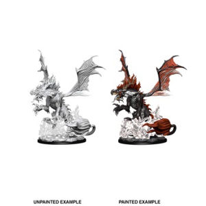 Immagine di Pathfinder Battles Deep Cuts Unpainted Miniatures - Nightmare Dragon