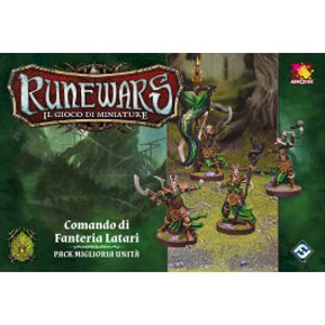 Immagine di Runewars: Il Gioco di Miniature - Comando di Fanteria Latari