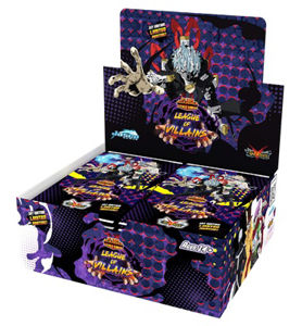 Immagine di MY HERO ACADEMIA CCG SERIES 4: LEAGUE OF VILLAINS FIRST EDITION BOOSTER DISPLAY (24 PACKS) - EN