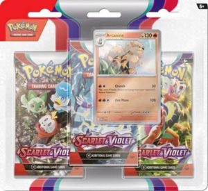 Immagine di Pokemon -  Blister 3 Bustine + 1 Card Scarlatto e Violetto - 01