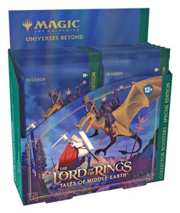 Immagine di MTG - LOTR: TALES OF MIDDLE-EARTH SPECIAL EDITION COLLECTOR'S BOOSTER DISPLAY (12 PACKS) - EN