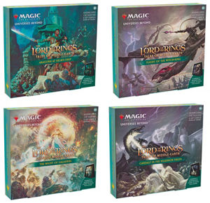 Immagine di MTG - THE LORD OF THE RINGS: TALES OF MIDDLE-EARTH SCENE BOX DISPLAY (4 BOXES) - EN