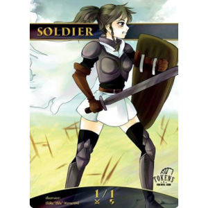 Immagine di TOKENS FOR MTG - SOLDIER V1 TOKEN