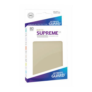 Immagine di UGD SUPREME UX SLEEVES STANDARD SIZE - MATTE SAND 80