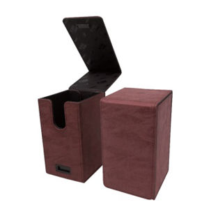 Immagine di UP - Alcove Tower Suede Collection Deck Box - Ruby
