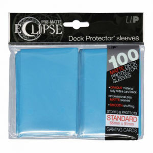 Immagine di UP - Standard Sleeves - PRO-Matte Eclipse - Sky Blue (100 Sleeves)