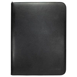 Immagine di UP - VIVID 9-POCKET ZIPPERED PRO-BINDER: BLACK