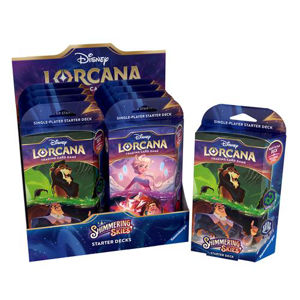 Immagine di LORCANA - BOX 8 STARTER DECKS - SHIMMERING SKIES - ENG