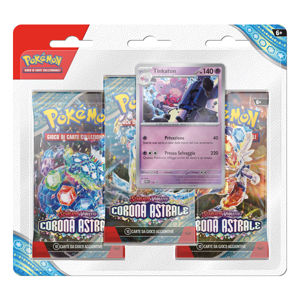 Immagine di Pokemon SV07 Scarlatto e Violetto Corona Astrale 3 Pack Blister