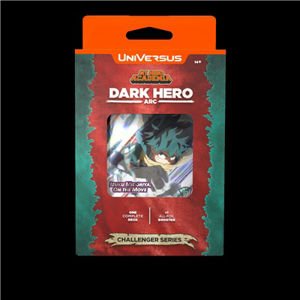 Immagine di UNIVERSUS CCG: MY HERO ACADEMIA: DARK HERO ARC CHALLENGER SERIES DECK DISPLAY - EN