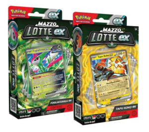 Immagine di Pokemon Mazzo Lotte EX Tapu Koko EX e Fogliaferrea EX (IT)