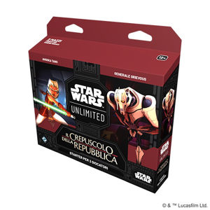 Immagine di Star Wars Unlimited - Crepuscolo della Repubblica: Starter Set