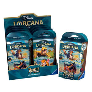 Immagine di LORCANA - BOX 8 STARTER DECKS - AZURITE SEA - ENG