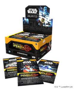 Immagine di STAR WARS UNLIMITED - Salto nell'Iperspazio: Display 24 Booster IT