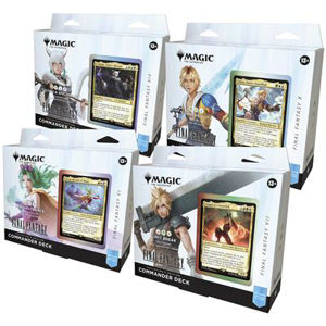 Immagine di MTG - Final Fantasy Collector's Commander Deck Display (4 Decks) - EN