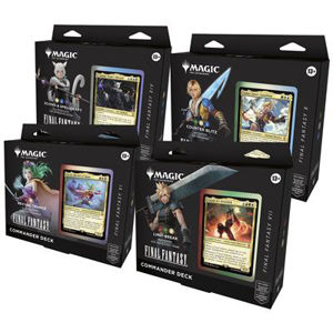 Immagine di MTG - Final Fantasy Commander Deck Display (4 Decks) - EN