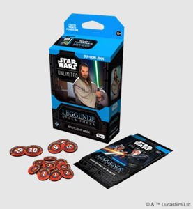 Immagine di SWU - STAR WARS UNLIMITED - Leggende della Forza - Deck: Qui-Gon Jinn IT