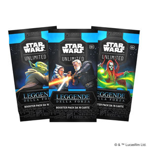 Immagine di SWU - STAR WARS UNLIMITED - Leggende della Forza: Booster IT
