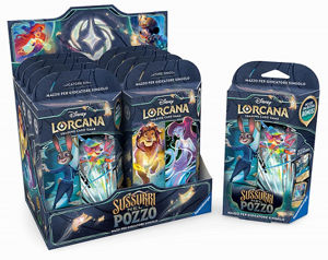 Immagine di LORCANA - BOX 8 STARTER DECKS - SUSSURRI NEL POZZO - ITA