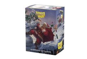Immagine di Dragon Shield Standard size Brushed Art Sleeves - Christmas 2025 (100 Sleeves)