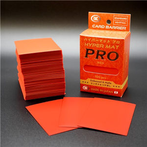 Immagine di KMC Standard Sleeves - Hyper MAT PRO Red (100 Sleeves)