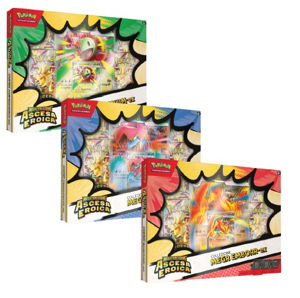 Immagine di Pokémon Collezione Mega Emboar-EX, Mega Feraligatr-EX e Mega Meganium-EX dell'Espansione Megaevoluzione - Ascesa Eroica