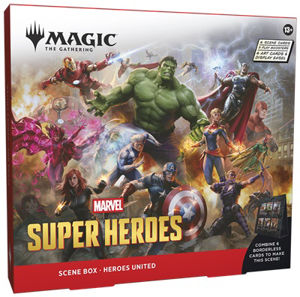 Immagine di MTG - Marvel Super Heroes Scene Box Display (4 Boxes) - EN