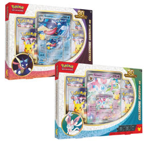 Immagine di Pokémon 30° Anniversario - Collezione Greninja-ex & Sylveon-ex